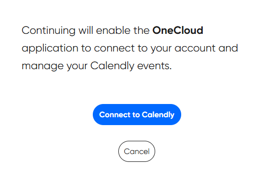 Calendly login